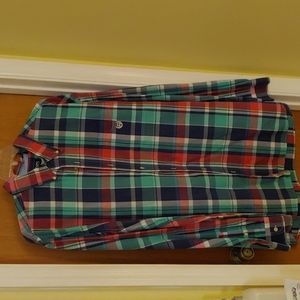 Big and tall, Chaps, 3XLT, plaid dress shirt